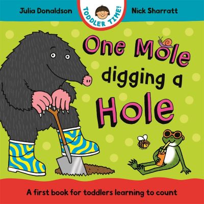 One mole digging a hole