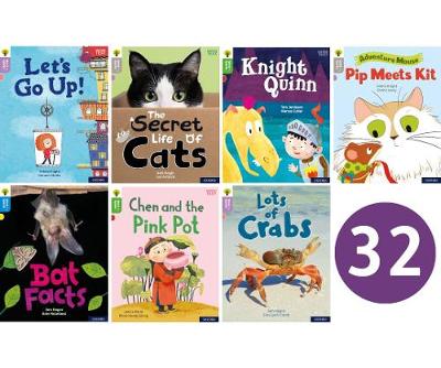 Oxford Reading Tree Word Sparks Levels 1-3 Singles Pack 32 books