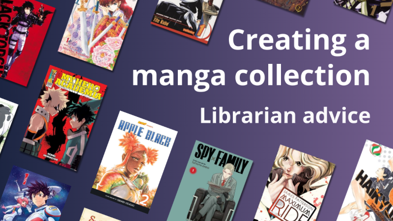 Manga for libraries | creating a library manga collection