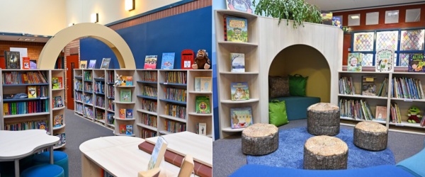Peters books UK review | school library design