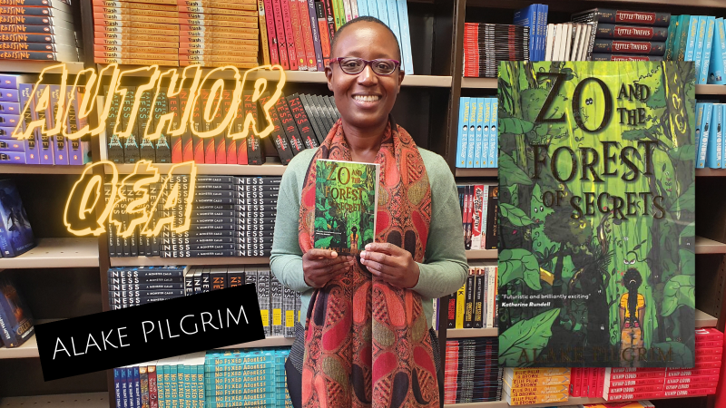 Alake Pilgrim talks books about diversity, monsters and Caribbean influences: Zo and the Forest of Secrets Author of childrens books about diversity