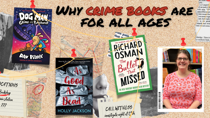 Children's qualified librarian Katie reveals why crime books are for all ages Young adult fiction books recommended by qualified librarian