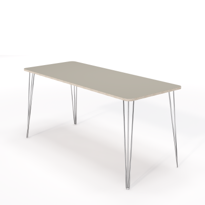 Rectangular study table