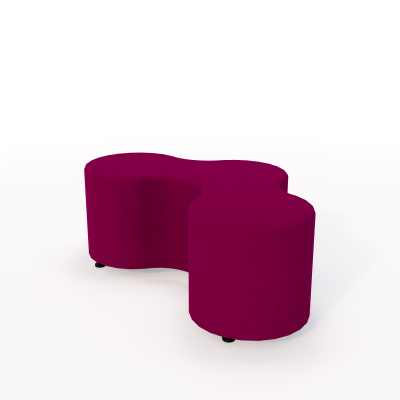 Corner atom bench