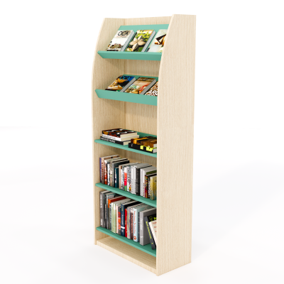 Geo single sided bookshelf - 180cm