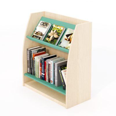 Geo single sided bookshelf - 84cm