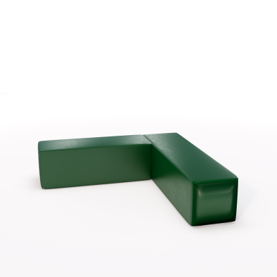 Large corner bench