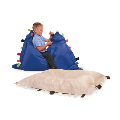 Sensory touch tags pillow beanbag (pack of 2)